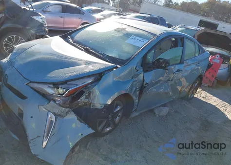 2022 Toyota Prius Xle z USA, uszkodzony, nr VIN JTDKAMFU2N3175038